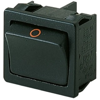 Marquardt DPST On-Off (On)-Off Rocker Switch Panel 4A 250V AC Polyamide Housing 1802.1221