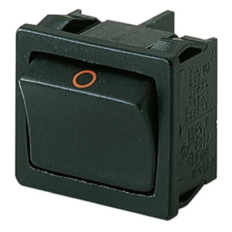 Marquardt DPST On-Off (On)-Off Rocker Switch Panel 4A 250V AC Polyamide Housing 1802.1221