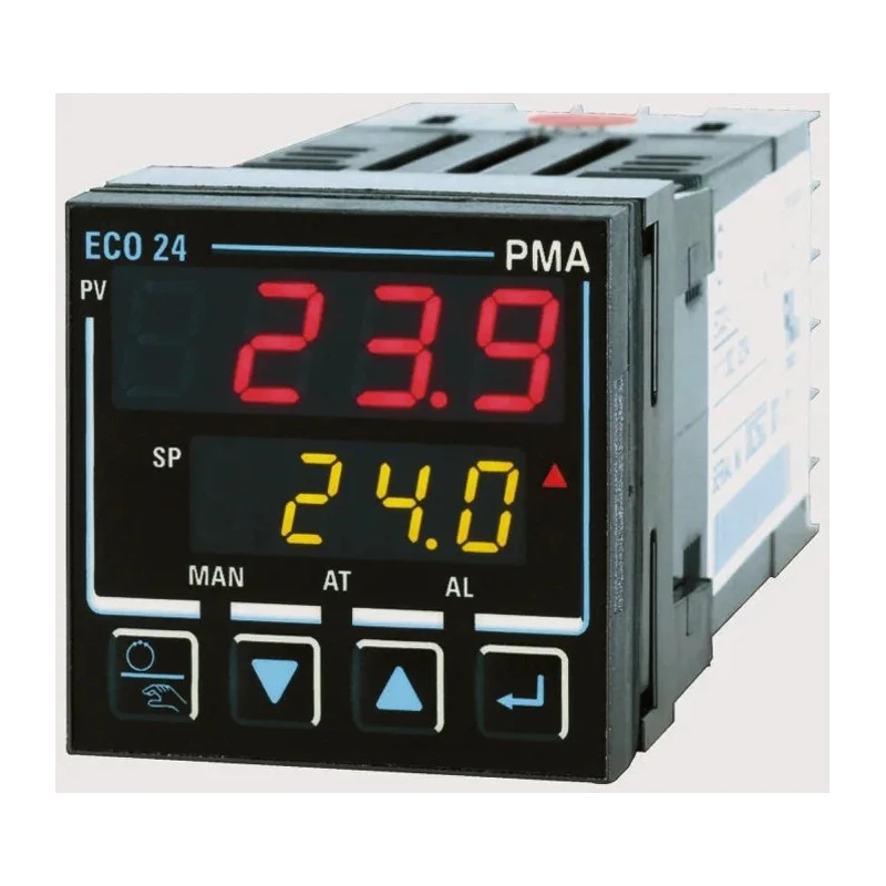 P.M.A ECO24 Panel PID Temperature Controller 1 Input 3 Output 264V ac PD PI PID P ECO24