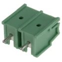 Phoenix Contact PT 2.5/2-7.5-H Series Horizontal PCB Terminal Block, 2 Contacts, 7.5 mm Pitch, 800V, 20A, Polyamide 1988105