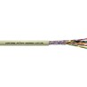 Lapp UNITRONIC LiYCY Series Twisted Pair Cable 12 Pairs 24 Cores 0.25 mm² 50 m Grey Sheath Polyvinyl Chloride 0035806