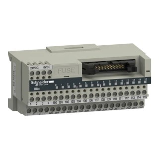 Schneider Electric Telefast Series Passive Discrete Base for Use with Advantys ABE7 Telefast Pre-Wired System, 16 ABE7H16C21