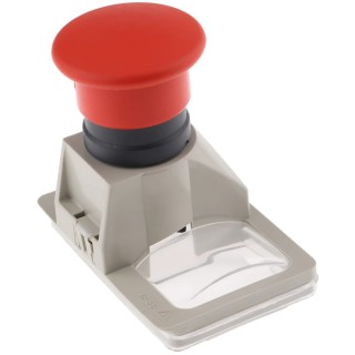 Schneider Electric TeSyS GV Series Spring Return Emergency Stop Push Button IP55 Red 40mm GV2K011