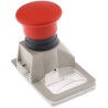 Schneider Electric TeSyS GV Series Spring Return Emergency Stop Push Button IP55 Red 40mm GV2K011