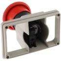 Schneider Electric TeSyS GV Series Spring Return Emergency Stop Push Button IP55 Red 40mm GV2K011