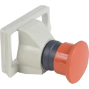 Schneider Electric TeSyS GV Series Spring Return Emergency Stop Push Button IP55 Red 40mm GV2K011