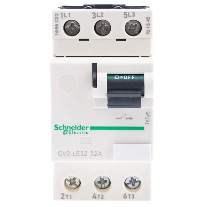 Schneider Electric 32A TeSyS GV Motor Protection Circuit Breaker 690V Thermal Magnetic GV2LE32