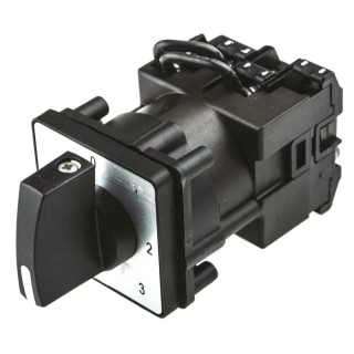 Schneider Electric Harmony Cam Switch 4 Position 45° Black Handle Actuator 12A K1C003QLH