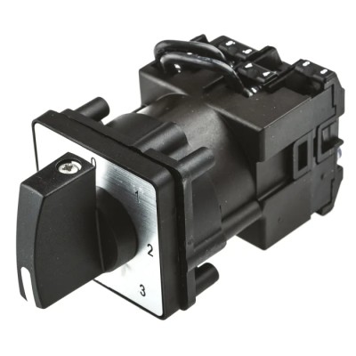 Schneider Electric Harmony Cam Switch 4 Position 45° Black Handle Actuator 12A K1C003QLH