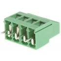 Phoenix Contact MKDS 3/4-5.08 Series Straight PCB Terminal Block 4 Contacts 5.08 mm Pitch 400V 24A 1712805
