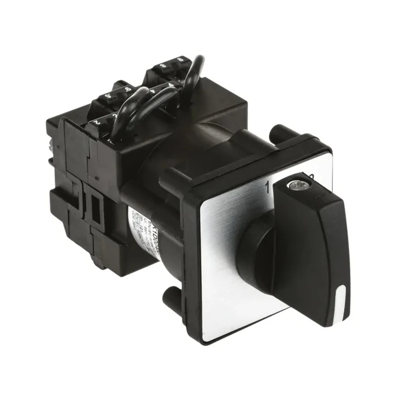 Schneider Electric Harmony 4 Position 45 ° Cam Switch with Black Handle Actuator 12 A K1D004NLH