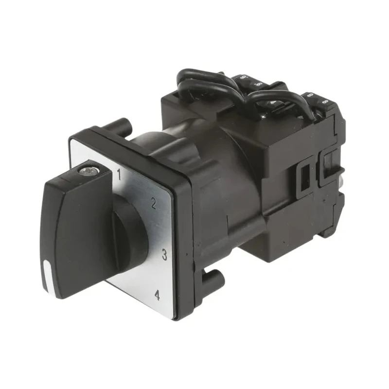 Schneider Electric Harmony 4 Position 45 ° Cam Switch with Black Handle Actuator 12 A K1D004NLH