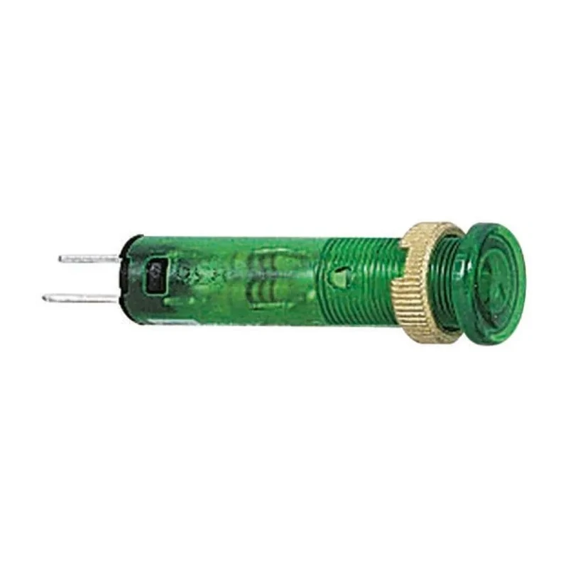 Schneider Electric Green Panel Mount Indicator Harmony Series, 12 mm, Screw Termination, IP65 IP40, 48V XVLA343