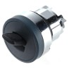 Schneider Electric Harmony Series Selector Switch Head with 22 mm Cutout Diameter, IP69 Protection ZB4BD28