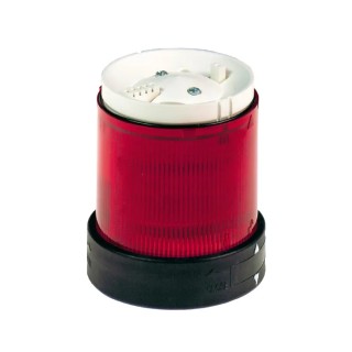 Schneider Electric Harmony XVB Series Red Flashing Effect Beacon Unit with LED Bulb 230V AC, IP65 XVBC5M4
