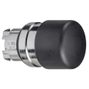 Schneider Electric Harmony XB4 Series Black Round Spring Return Push Button Head, 22 mm Cutout, IP69K, IP66 ZB4BC24