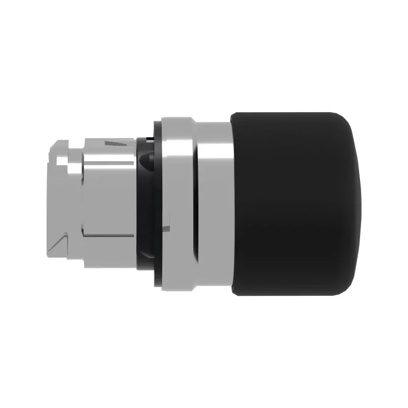 Schneider Electric Harmony XB4 Series Black Round Spring Return Push Button Head, 22 mm Cutout, IP69K, IP66 ZB4BC24
