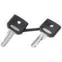 Schneider Electric Harmony 3-position Key Switch Head, Spring Return, 22 mm Cutout ZB4BG8