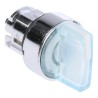 Schneider Electric Harmony Series 3 Position Illuminated Selector Switch Head, 22 mm Cutout, White Handle, IP66 ZB4BK1513
