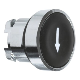 Schneider Electric Harmony XB4 Series Black Spring Return Push Button Head 22 mm Cutout IP69K IP67 IP66 ZB4BA335