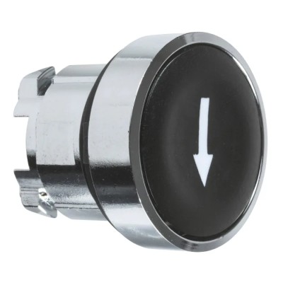 Schneider Electric Harmony XB4 Series Black Spring Return Push Button Head 22 mm Cutout IP69K IP67 IP66 ZB4BA335