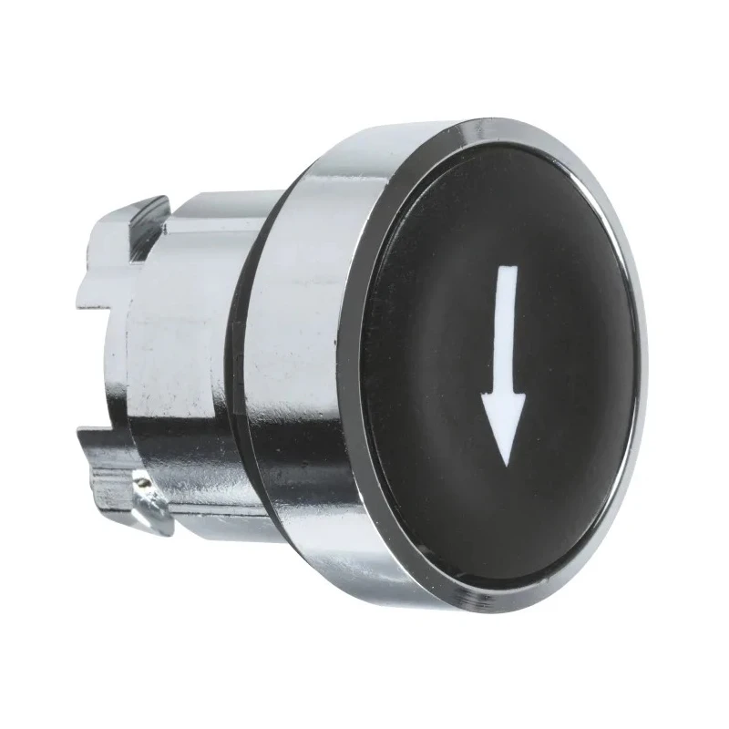Schneider Electric Harmony XB4 Series Black Spring Return Push Button Head 22 mm Cutout IP69K IP67 IP66 ZB4BA335