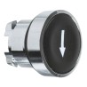 Schneider Electric Harmony XB4 Series Black Spring Return Push Button Head 22 mm Cutout IP69K IP67 IP66 ZB4BA335
