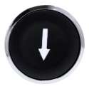 Schneider Electric Harmony XB4 Series Black Spring Return Push Button Head 22 mm Cutout IP69K IP67 IP66 ZB4BA335