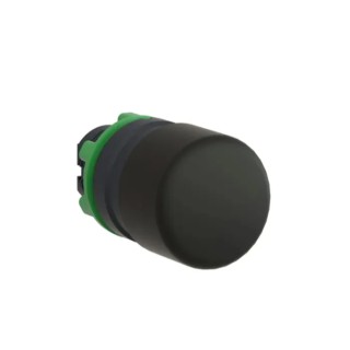 Schneider Electric Harmony XB5 Series Black Spring Return Push Button Head, 22 mm Cutout, IP66, IP69K ZB5AC24