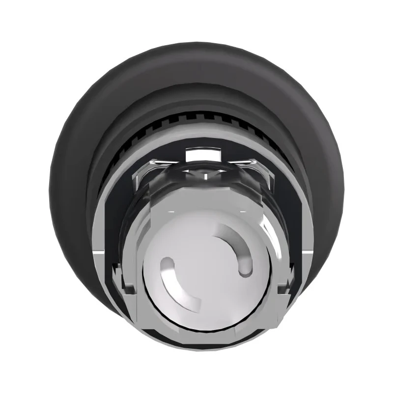 Schneider Electric Harmony XB4 Series Black Round Metal Push Pull Push Button Head 22mm Cutout Diameter IP67 IP66 ZB4BT2