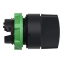 Schneider Electric Harmony Series 3 Position Selector Switch Head, 22 mm Cutout, Black Handle, IP65 ZB5AD8