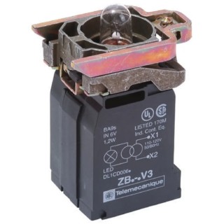 Schneider Electric Harmony Series Light Block 400V Green LED ZB4BV5D3
