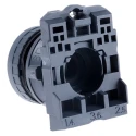Schneider Electric 22 mm Knob Diameter Black Potentiometer Knob Cap for 6 mm Shaft ZB5AD912
