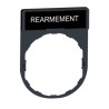 Schneider Electric Legend and Legend Holder Kit for Use with XB4 Series, XALK Series, XB5 Series, XALD Series ZBY0123
