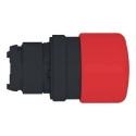 Schneider Electric Harmony XB5 Series Red Mushroom Shaped Round Spring Return Push Button Head, 22mm Cutout, IP69K ZB5AC44