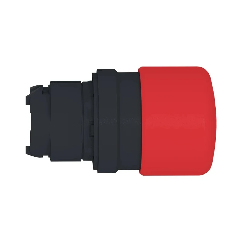 Schneider Electric Harmony XB5 Series Red Mushroom Shaped Round Spring Return Push Button Head, 22mm Cutout, IP69K ZB5AC44
