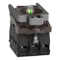 Schneider Electric Harmony Series Contact & Light Block, 24V ac/dc, White LED Illumination, 1 NO/1 NC Configuration ZB4BW0B15