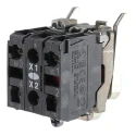 Schneider Electric Harmony Series Contact & Light Block, 24V ac/dc, White LED Illumination, 1 NO/1 NC Configuration ZB4BW0B15