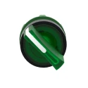 Schneider Electric Harmony Series 2 Position Illuminated Selector Switch Head, 22 mm Cutout, Green Handle, IP67 ZB5AK1233