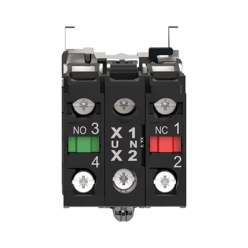 Schneider Electric Harmony Series Contact & Light Block, 24V ac/dc, White LED Illumination, 1 NO/1 NC Configuration ZB4BW0B15