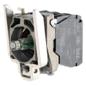 Schneider Electric Harmony Series Contact & Light Block, 24V ac/dc, White LED Illumination, 1 NO/1 NC Configuration ZB4BW0B15