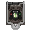 Schneider Electric Harmony Series Contact & Light Block, 24V ac/dc, White LED Illumination, 1 NO/1 NC Configuration ZB4BW0B15