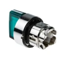 Schneider Electric Harmony Series 3 Position Illuminated Selector Switch Head, 22 mm Cutout, Green Handle, IP66 ZB4BK1533