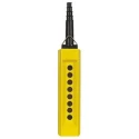 Schneider Electric Control Station Switch, Glass Reinforced Plastic Enclosure, 8 Cutouts, IP65, 680mm x 98mm x 100mm XACB08