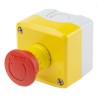 Schneider Electric Harmony XALK Series Twist Release Emergency Stop Push Button, 600V, Surface Mount, 40mm Cutout XALK178G