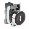 Schneider Electric Harmony XB4 Series Push Button Switch, Spring Return, Panel Mount, 22 mm Cutout, SPST, Black XB4BA3351