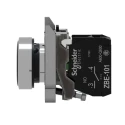 Schneider Electric Harmony XB4 Series Push Button Switch, Spring Return, Panel Mount, 22 mm Cutout, SPST, Black XB4BA3351