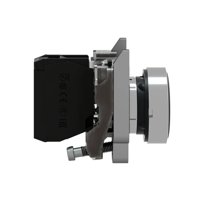 Schneider Electric Harmony XB4 Series Push Button Switch, Spring Return, Panel Mount, 22 mm Cutout, SPST, Black XB4BA3351