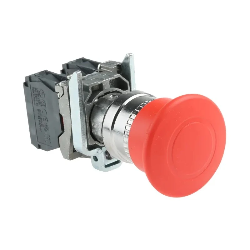 Schneider Electric Harmony Series Pull Release Emergency Stop Push Button Panel Mount 22mm Cutout SPDT IP69 XB4BT845