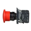 Schneider Electric Harmony Series Pull Release Emergency Stop Push Button Panel Mount 22mm Cutout SPDT IP69 XB4BT845